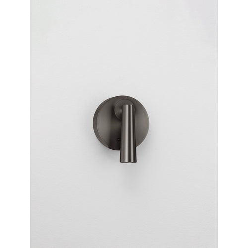 Nova Luce TICO Leeslamp voor aan de muur, zwart nikkel, LED 3W 189lm 3000K, aan/uit-schakelaar