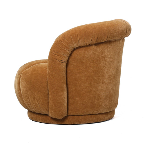 DÉJA Living Fauteuil Arby - Honinggeel Stof/Metaal - 86x84x70cm - vtwonen shop