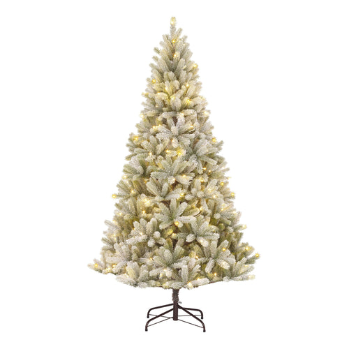 Black Box Trees Nagoya Kunstkerstboom met Verlichting - Kunst Kerstboom H210 x Ø115 cm - Groen Frosted