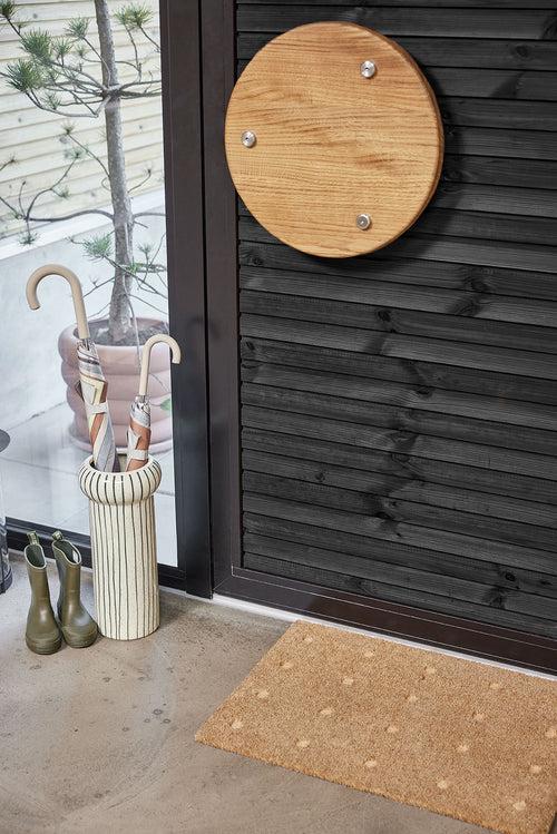 OYOY Deurmat met stippen Dot - hout - vtwonen shop