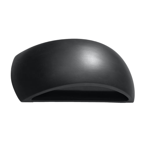 Sollux Lighting Wandlamp keramiek PONTIUS zwart - 32x9x14cm