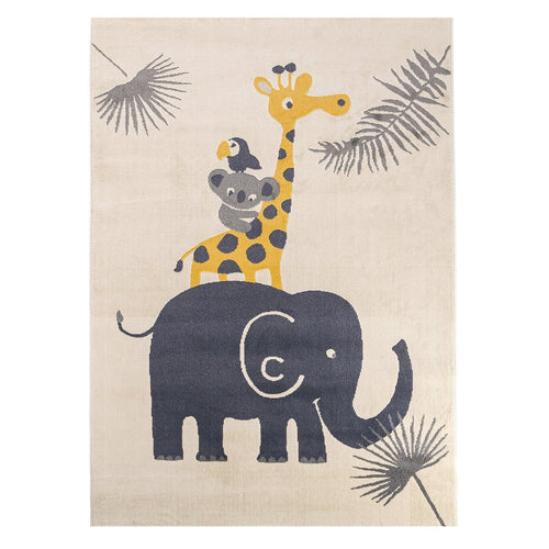 AFK Living vloerkleed Jungle - zeer zacht - veelkleurig - 160 x 230 cm