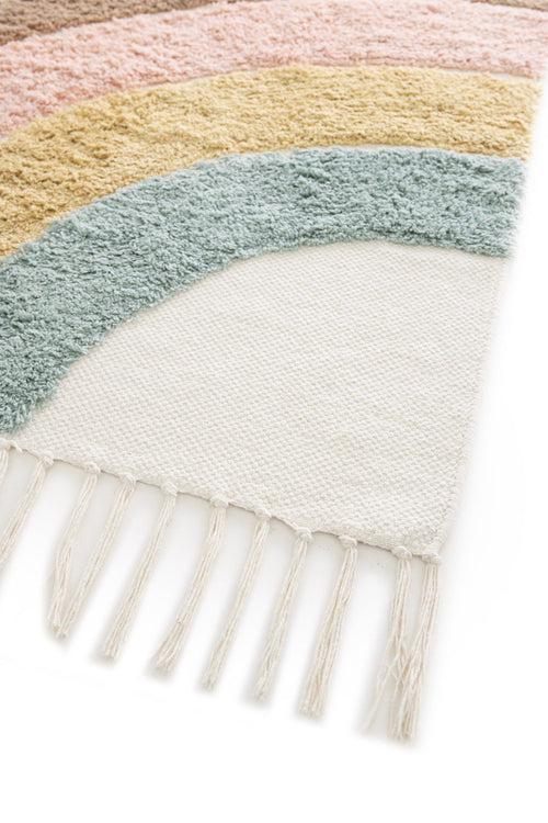 AFK Living vloerkleed Rainbow - voor kinderen - Katoen - 75 x 150 cm - vtwonen shop