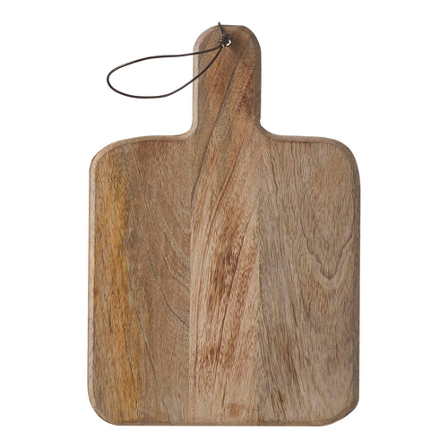 Mica Decorations Duko Serveerplank - L35 x B25 cm - 100% FSC Mangohout - Bruin - vtwonen shop