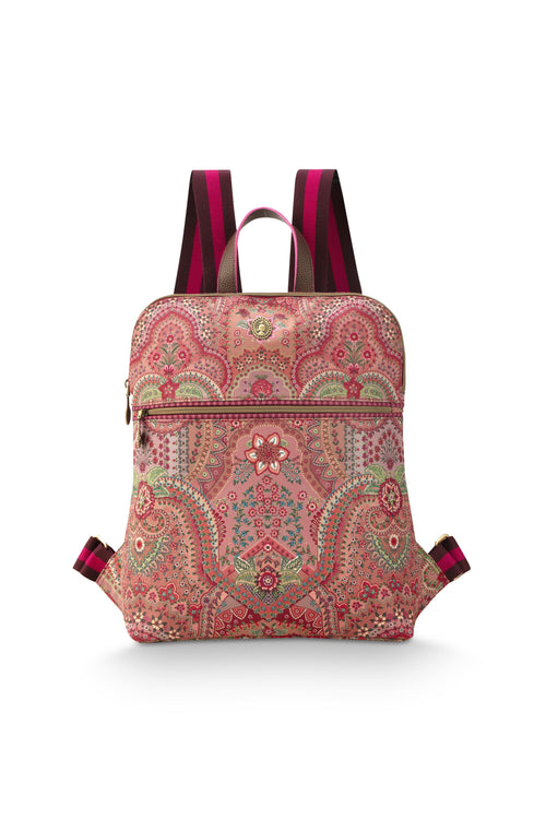 Pip Studio - Finlee Rugzak Dames - Jabali - Rood - 28x11x36cm - vtwonen shop