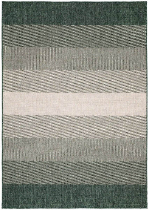 Buiten vloerkleed Boa - Groen/Wit - dubbelzijdig - EVA Interior - 160 x 230 cm - vtwonen shop