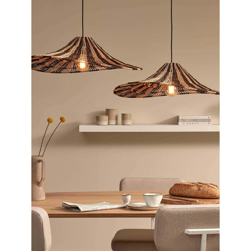 GOOD&MOJO hanglamp CUZCO - zwart - Ø65cm - vtwonen shop
