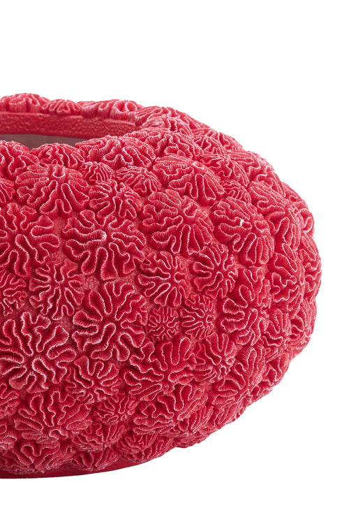 Light & Living vaas CORAL - Ø37x21cm - rood - vtwonen shop