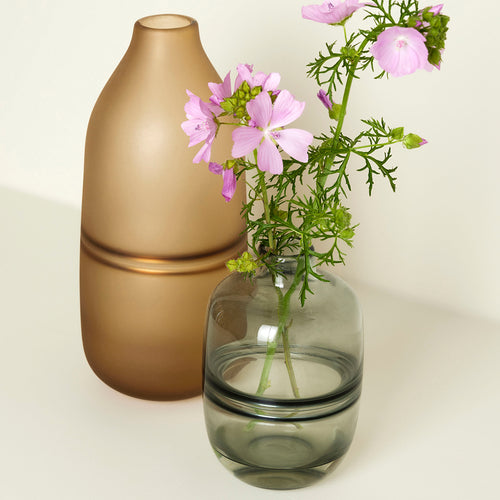 Hübsch vaas True - glas - ø12xh19cm - vtwonen shop