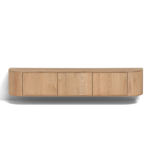 Livingfurn tv-meubel Novero Zwevend - bruin - 35x180x33