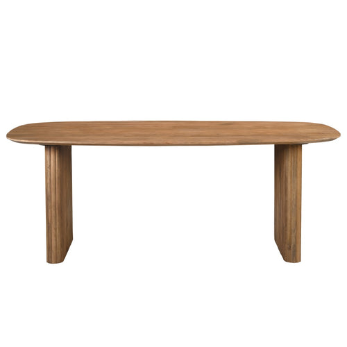 Giga Meubel Eettafel Juro - Deens Ovaal - Mangohout - 200cm