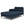 Cosmopolitan Design linker meridiaan Bali structurele stof, donkergrijs - 185x102x75cm