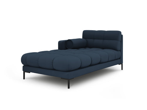 Cosmopolitan Design linker meridiaan Bali structurele stof, blauw - 185x102x75cm
