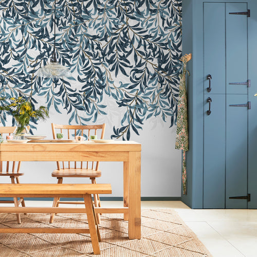 William Morris at Home Fotobehang Willow Bough Blue - vtwonen shop