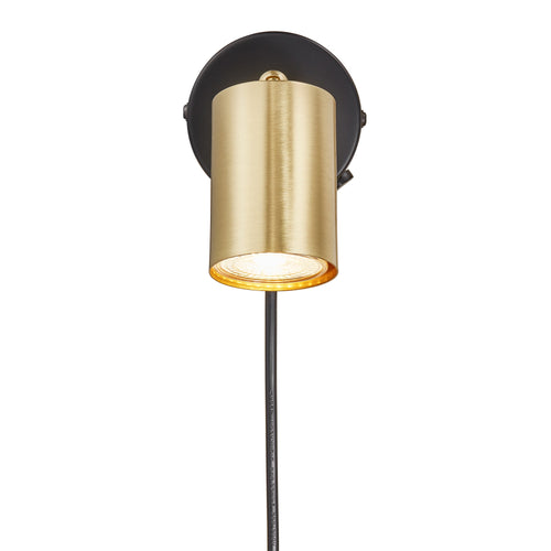 Nordlux Explore Wandlamp - Ø5,5cm - GU10 - Messing