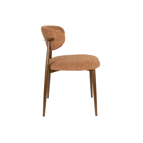 Housecraft Living Noor Eetkamerstoelen Terracotta - Set van 6