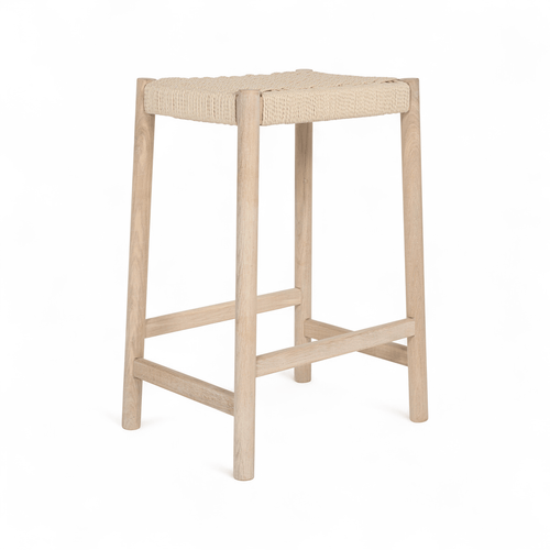 Furnhouse barkruk Ida - Witte olie - Set van 2