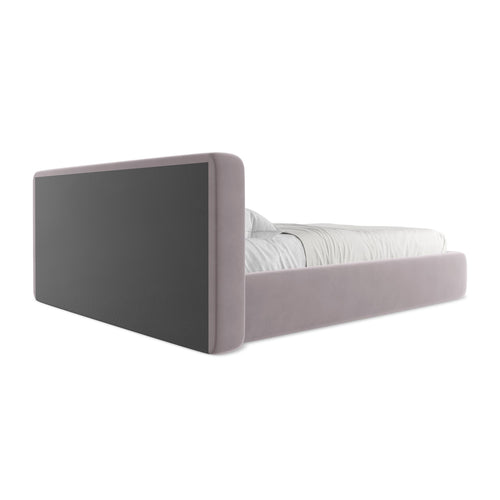 LaMiaSofa Bed met opbergruimte Firenze - velours - lavendel - 200x225x82