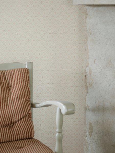 Borastapeter behang tegelmotief beige - 53 cm x 10.05 m - 660502 - vtwonen shop