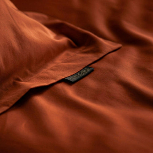 Ten Cate premium - dekbedovertrekset - 200x200/220 - 100% katoen satijn - oranje