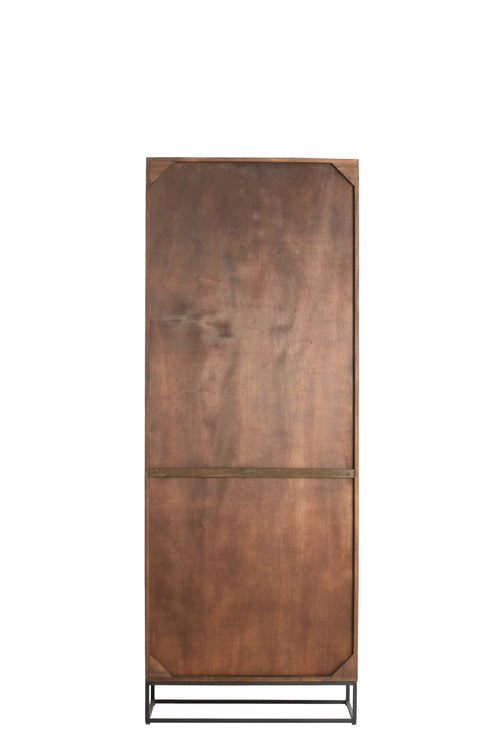 Light & Living kast LILIAN - 75x40x200cm - bruin