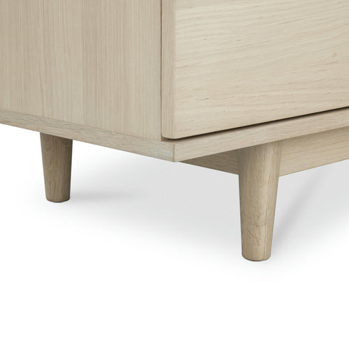 Furnhouse tv-meubel Kerteminde - Witte olie - MDF, eikenfineer - 45x160x53
