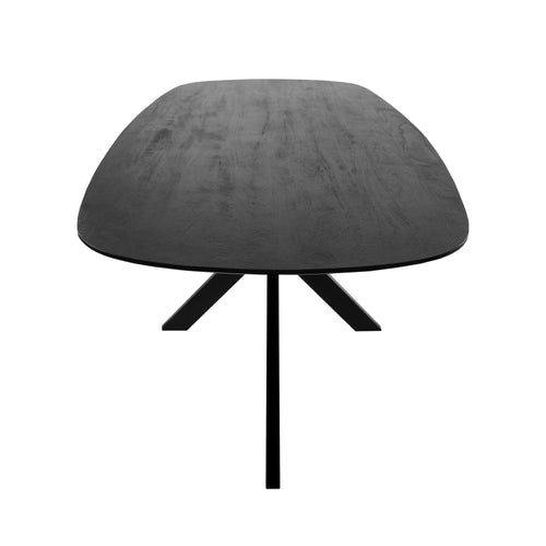 Kick eettafel Dana - 210cm - Zwart - vtwonen shop