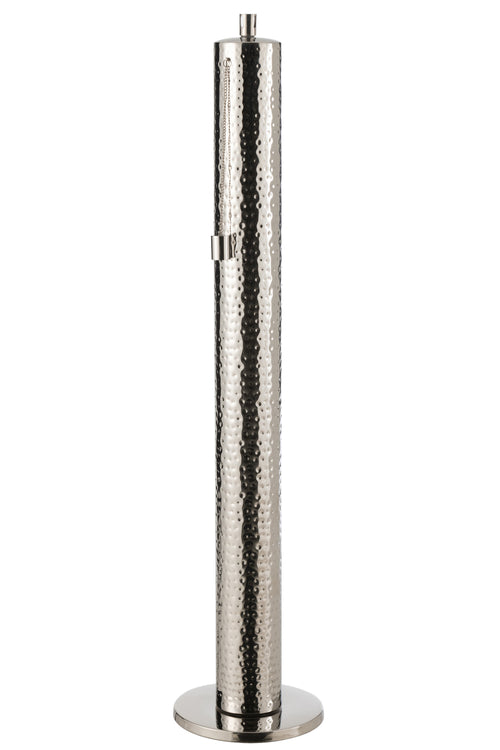 J-Line fakkel Tiffany - staal - zilver - extra large - vtwonen shop