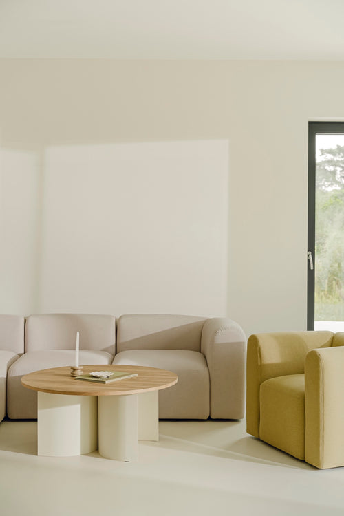 noo.ma GAVO Salontafel - Piazza Beige - vtwonen shop