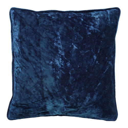 CHLOE | sierkussen 50x50 cm | Insignia Blue | blauw | Hoii | met duurzame kussenvulling