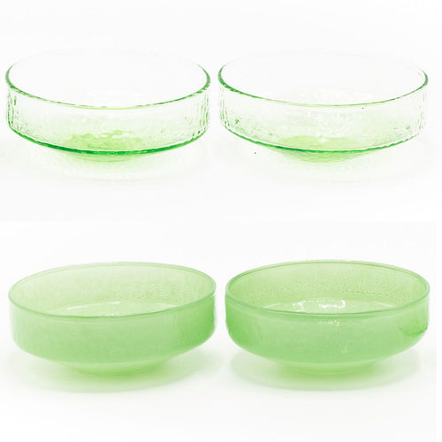 Brût Homeware schaaltjes Claude - groen - set van 4 - vtwonen shop