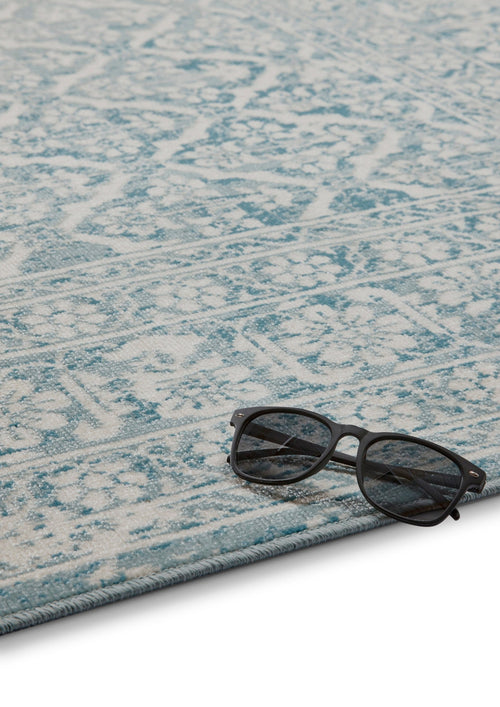AFK Living vloerkleed Palatine - zeer zacht - blauw - 200 x 290 cm