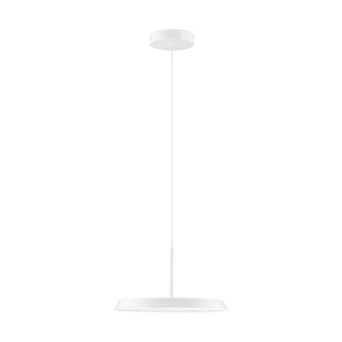 Nova Luce OPHELIA Dome hanglamp voor plafond, mat wit, LED, 27W, 2205lm, 3000K