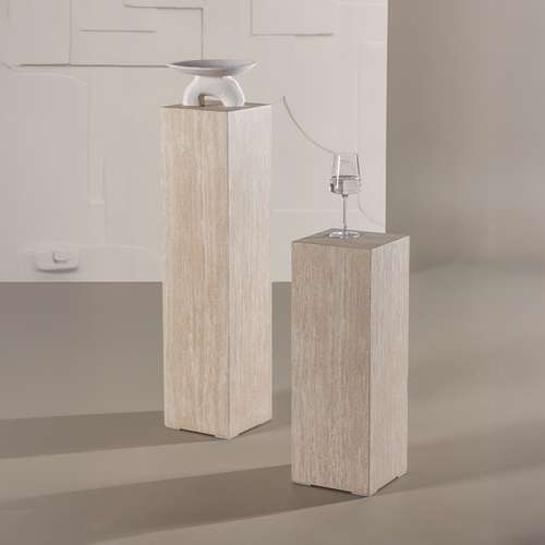 Nest living Rana Decoratieve Zuil Beige - 65 x 23 cm
