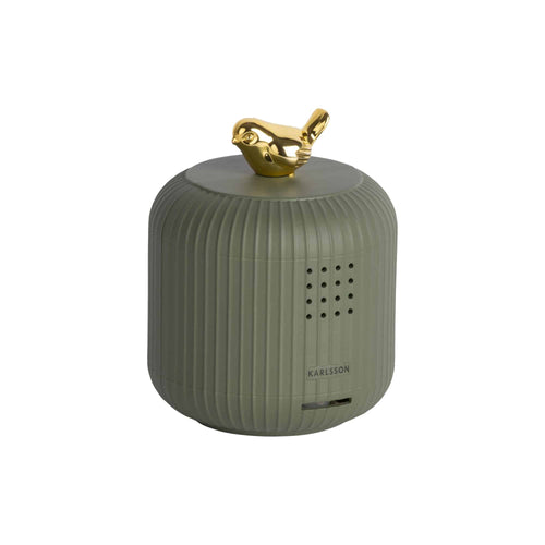 Karlsson ornament Cadiz Bird - groen - 8x10.2x8cm
