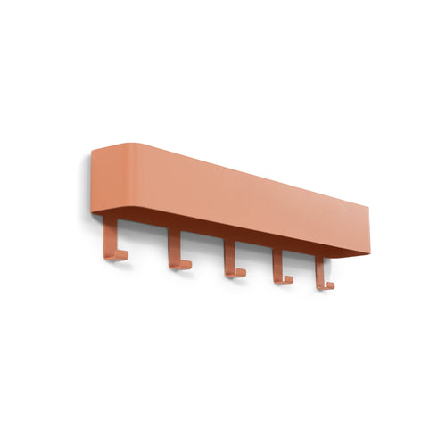 Spinder Design kapstok Dax Play 5 - Clay Terra - 5 haken - vtwonen shop