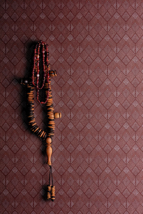 Masureel behang geometrische vormen rood - 53 cm x 10.05 m - 632322 - vtwonen shop