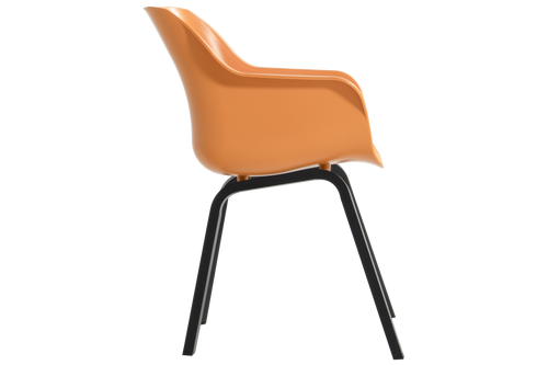 Hartman Tuinstoel Sophie - Oranje Kunststof - Set Van 2 - vtwonen shop