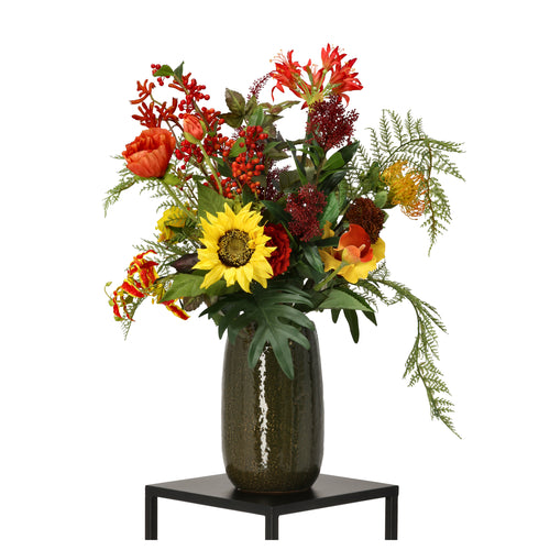Maxifleur Handgebonden kunstboeket Emily Porto 70cm