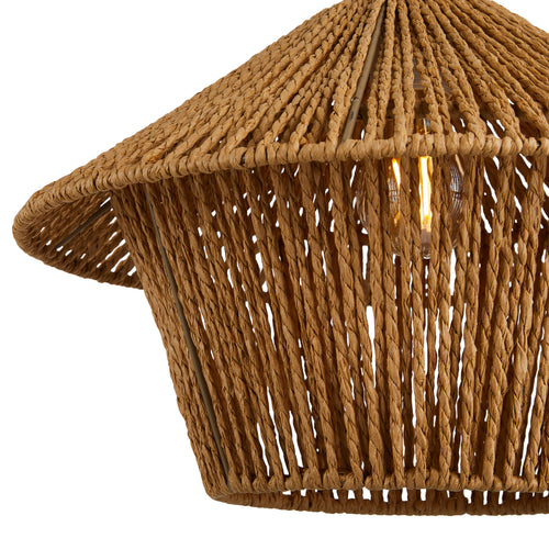 Lighto | Hanglamp Rotan Naturel Ø38 cm | Solis - vtwonen shop