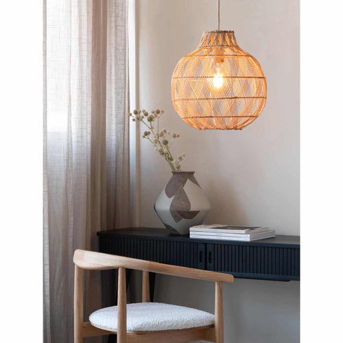 GOOD&MOJO hanglamp MENDOZA - bruin - Ø35cm - vtwonen shop