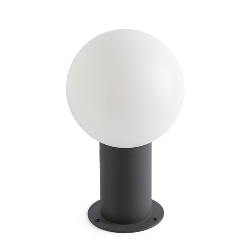 Faro Moon Buitensokkellamp Donkergrijs 1x E27 IP44