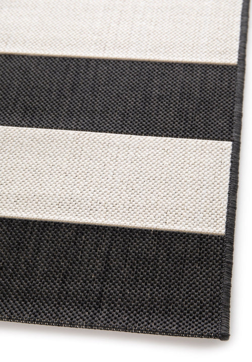 AFK Living vloerkleed Mykonos - voor binnen en buiten - zwart - 140 x 200 cm - vtwonen shop