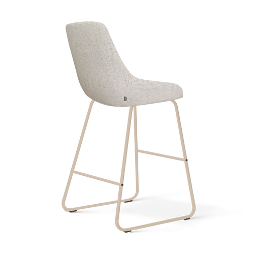 Nolon Nino-Isa barkruk beige gemêleerd - beige onderstel - 65 cm