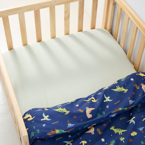 Petite Amélie Dekbedovertrekset – 140x200 cm – 100% Biologisch Katoen – Dino - vtwonen shop