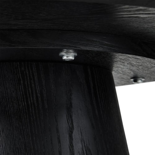 Furnhouse ronde salontafel Tango - Zwart - Ø 60 cm