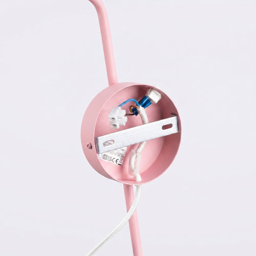 Sollux Lighting Wandlamp NOX 1 roze met schakelaar - 14x61x30cm
