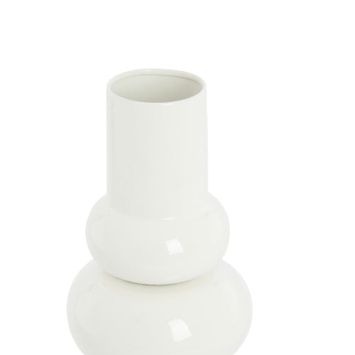 Light & Living vaas Irissa - wit - Ø19cm - vtwonen shop