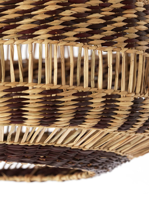 Light & Living hanglamp SOLUNA - bruin - Ø47x46cm - vtwonen shop