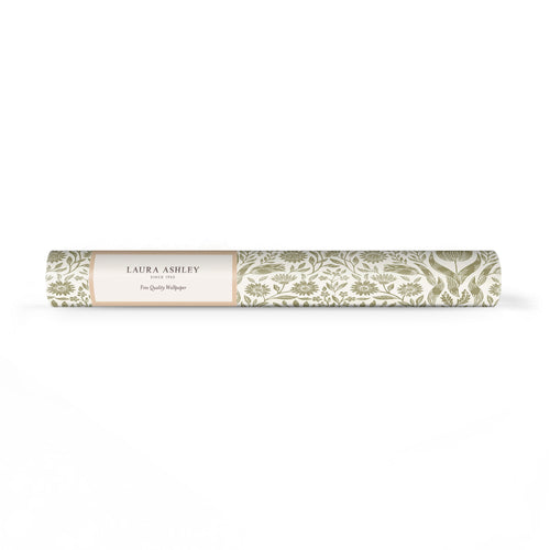Laura Ashley Vliesbehang - Ashstead Damask Hedgerow